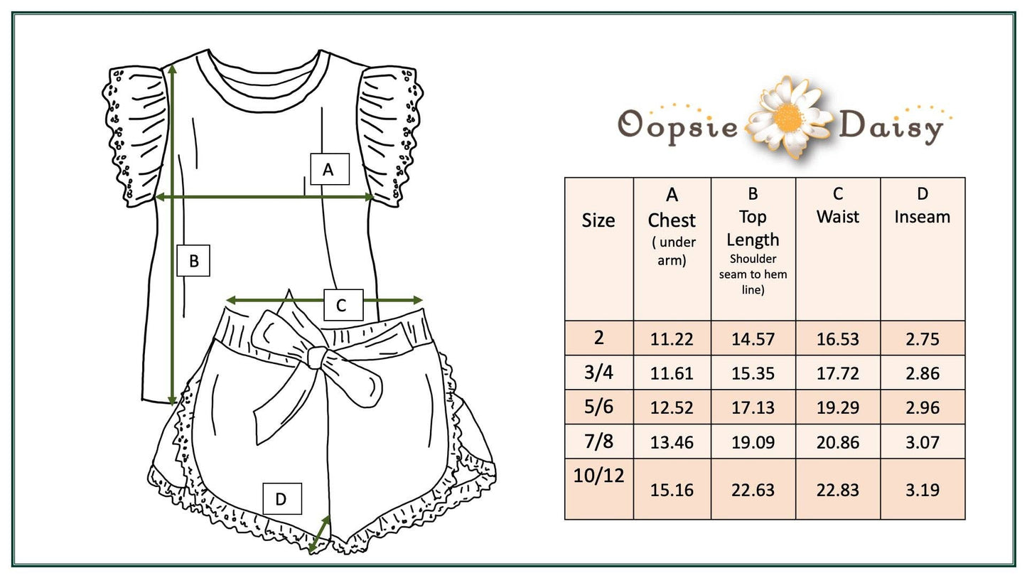 Girls Pink Lace Checkered Spring Summer Ruffle Short Set