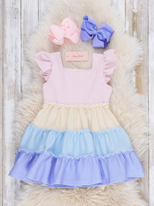 Dreamy Layered Twirl Dress