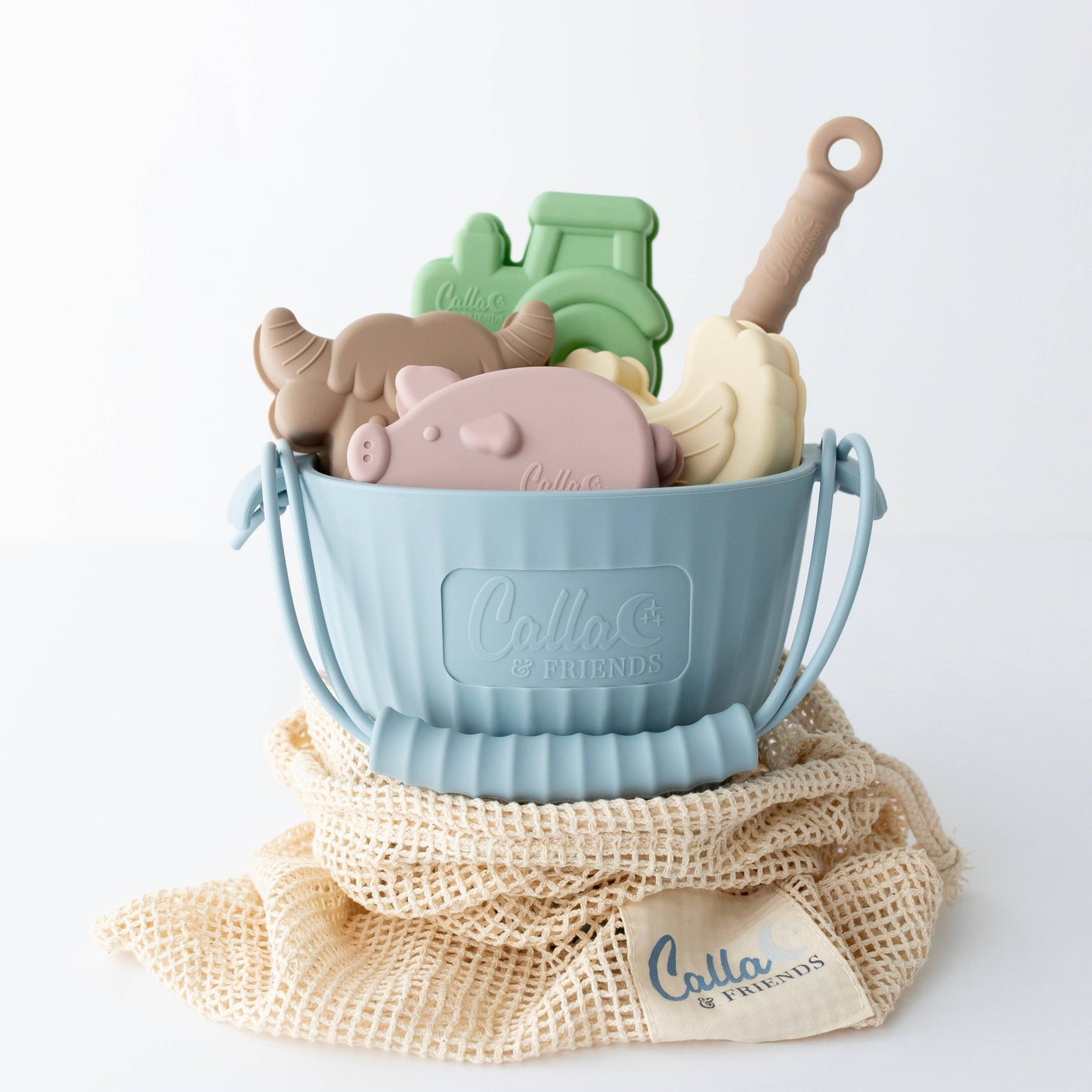 Hazel’s Farm Silicone Beach Toy Set