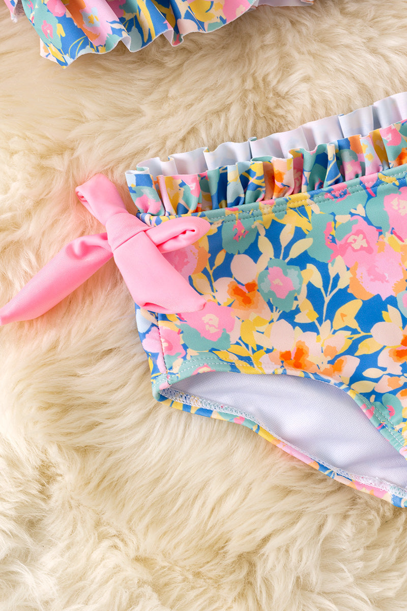 Floral Girls Swimsuit