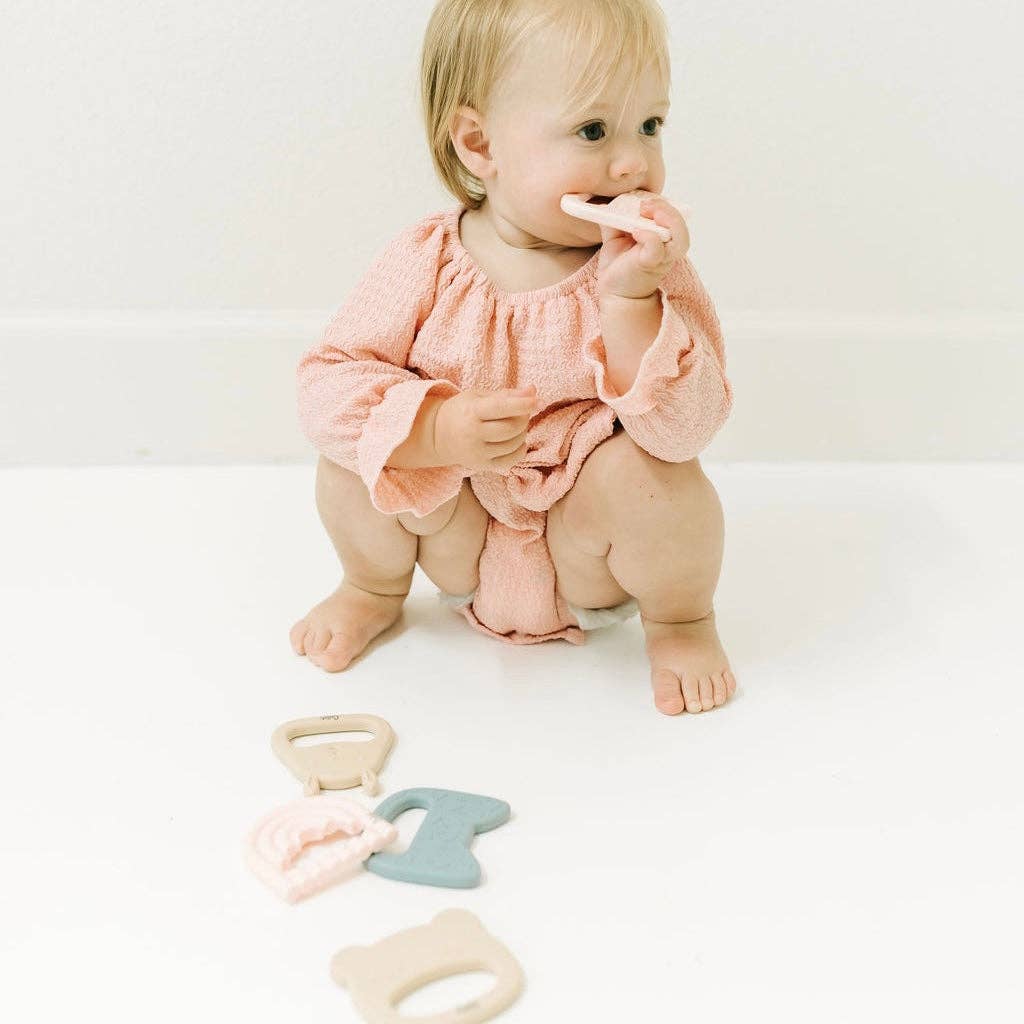 Rabbit Silicone Sensory Teether